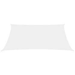Maison Chic Voile d'ombrage | Voile de parasol | Toile d'ombrage tissu oxford rectangulaire 2x4 m blanc -MN15266
