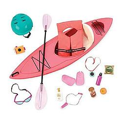 Our generation by Battat - Kayak Adventure Set - Jouet, poupAe, vAtements et accessoires pour poupAes de 18 - A partir de 3 ans