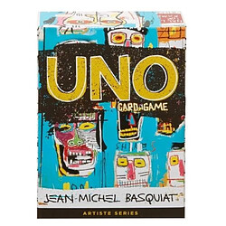 Mattel Games - UNO BASQUIAT ARTISTE - Jeu de Cartes Famille a - De deux a quatre joueurs - 7 ans et +