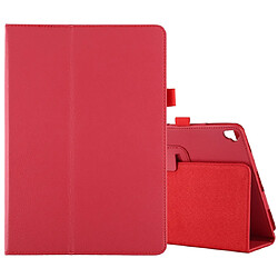 Wewoo Housse Étui Coque Etui à rabat horizontal en cuir avec support pour iPad 10.2 / 10.5 litchi rouge