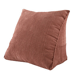 Café - D'oreiller De Bois Taille Coussin Triangulaire Soutien Dorsal Pad Dossier taille Oreiller Coussin