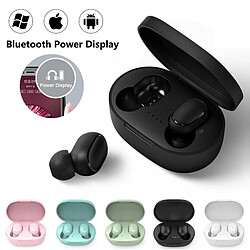 GUPBOO A6s TWS sans fil Bluetooth écouteurs basse écouteurs intra-auriculaires Mini sport étanche casque stéréo avec boîte de charge pour 