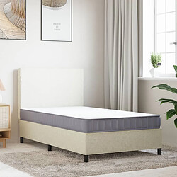 vidaXL Matelas en mousse moyennement doux 100x200 cm