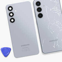 Acheter Samsung Vitre arrière Original pour Samsung Galaxy S24 Gris Lavande