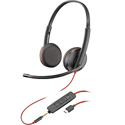 POLY Blackwire C3225 Stereo USB-C Headset