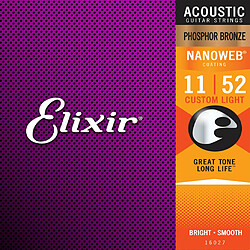 16027 Nanoweb 11/52 Custom Light Elixir