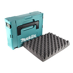 Makita MAKPAC 1 Mallette de rangement - avec insert universel pour outils sans fil Makita 18 V visseuses ponceuses