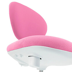 Chaise pour enfant / Chaise de bureau pour enfant KID VIVO Tissu Rosa hjh OFFICE