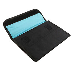 Pochette de filtre pour appareil photo Sac Pochette Portefeuille Antichoc de 6 Poches pour Stockage Caméra Filtre Lentille UV CPL 25mm-86mm - L