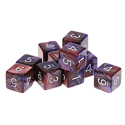 Acheter 20x dés 6 faces dé poly6d6 dés pour donjons et dragons