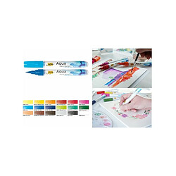 KREUL Stylo pinceau Aqua Paint SOLO Goya, marron oxydé foncé () 