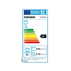 Four intégrable multifonction 65l 56.5cm pyrolyse inox - TFKMP64X2 - TELEFUNKEN