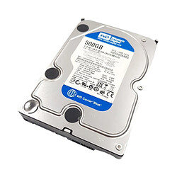 Disque Dur 500Go SATA 3.5 Western Digital Caviar Blue WD5000AAKS-00A7B2 7200rpm 16Mo · Reconditionné 