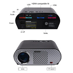 Universal GP90 HD Projecteur GP90UP Android WiFi Bluetooth 3200 Lumen 1280 * 768 LCD Projecteur Home Theatre Meeting / VGA / USB / AV Beamer | Projecteur pour la maison | HD ProjectorLCD Projecteur