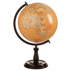 Paris Prix Globe Terrestre sur Pied Bois Iconic 52cm Naturel 