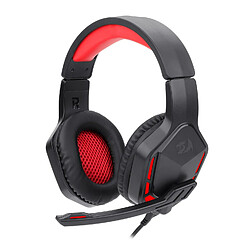 Casque Gamer Redragon THEMIS (H220) avec micro intégré, réglage volume, mute micro et retroéclairage rouge 