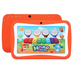 Wewoo Pour l'éducation des enfants, 7 Orange pouces, 512 Mo + 8 Go, Android 5.1 RK3126 Quad Core 1,3 GHz, 360 degrés rotation du menu, WiFi Tablette Tactile