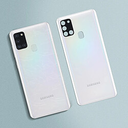 Avis Cache Batterie Samsung Galaxy A21s Façade Arrière Originale Samsung Blanc