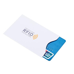 Eko Lot de 5 Pochettes de Protection pour Cartes Bancaires Anti-RFID Blanc