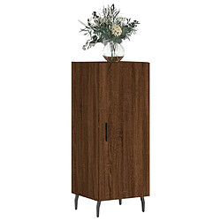 Avis Maison Chic Buffet,Meuble de Rangement,commode pour salon,Cuisine Chêne marron 34,5x34x90 cm Bois d'ingénierie -MN96604