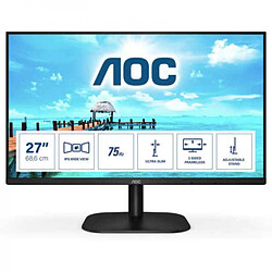 Ecran Ordinateur - Moniteur PC AOC 27B2H/EU 27" FHD LCD