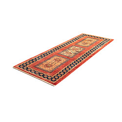 Vidal Tapis de couloir en laine 192x73 rouge Kashkuli