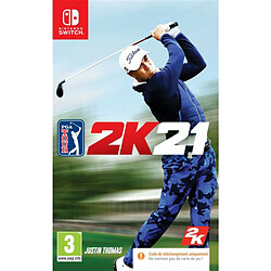 2K Games PGA Tour 2K21 Code in a box Nintendo Switch