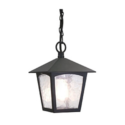 Elstead Lighting Lampe sur pied extérieur York Noir