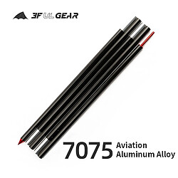 Universal Mitsubishi 7075 Aero Aluminium Top Bar/Canopy Iron 13mm/16mm/19mm Optional(Le noir)