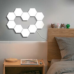 Acheter Justgreenbox Touch Sensor Quantum Appliques Murales Forme Hexagonale Nid D'Abeille - 292868385-5Pcs-lwp-EU-pg