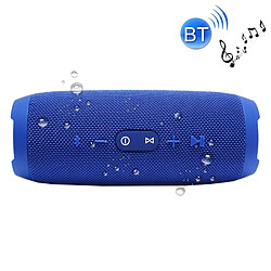 Wewoo Enceinte Bluetooth étanche bleu Haut-Parleur Stéréo Imperméable à l'Eau, avec Micro Intégré, Appels Mains Libres et Carte TF & AUX IN & Power Bank, Distance Bluetooth: 10m 