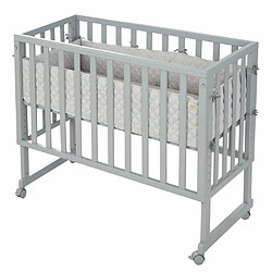 Lit cododo et berceau Roba style 3 en 1 en bois gris - Roba 