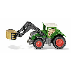 SIKU 1539, Fendt 1050 Vario Tracteur, Métal/Plastique, Vert, Pinces à balles et cabine amovible