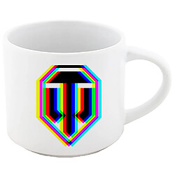 Abysse Corp World of Tanks - Mug en céramique avec logo 3D (blanc) 