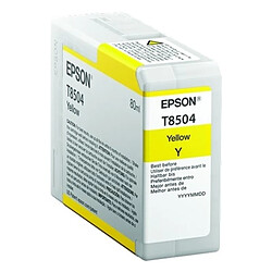 Epson T8504 Cartouche Jaune C13T85040010 (T8504) 