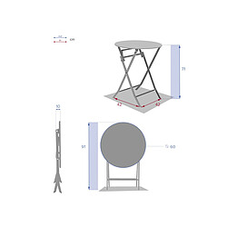 Table de jardin Hesperide