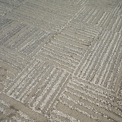 Acheter Thedecofactory TEXTURA BLOCKS - Tapis moderne motifs blocs beige 160x230