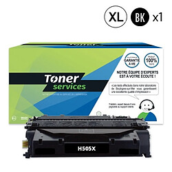 TONER SERVICES Compatible HP 05X Canon 719H Toner Noir (CE505X) 