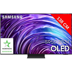 Samsung TV OLED 4K 138 cm TQ55S95D - Oled sans reflet