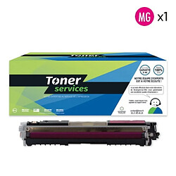 TONER SERVICES Compatible HP 130A Toner Magenta CF353A (HT130M/CF353A) 