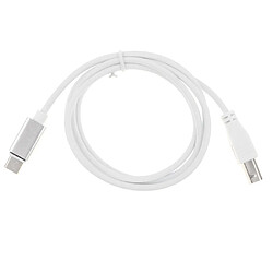 USB C Câble d'imprimante, USB-C Câble Imprimante USB-C à USB 2.0 Câble d'Imprimante Mâle Corde Connecteur Pour Macbook Pro HP