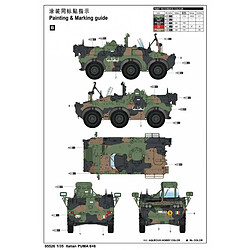 Trumpeter Maquette Véhicule Italian Puma 6×6