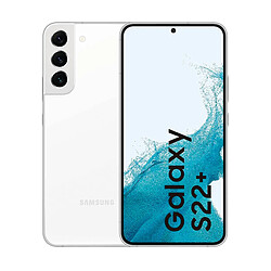 Samsung Galaxy S22+ 5G 8 Go/256 Go Blanc (Phantom White) Double SIM SM-S906