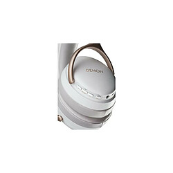 Casque Hi Fi sans fil à réduction du bruit Denon AHGC30WTEM Bluetooth Blanc