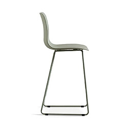 Acheter Mes Lot de 2 chaises de bar H65 cm gris-vert - NORYZ