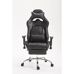 Non Chaise de bureau Racing Limit V2 en cuir artificiel avec repose-pieds