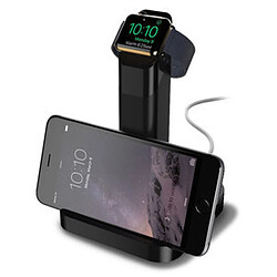 Griffin Technology, Inc. Station de charge pour Apple Watch 42 mm et iPhone Griffin WatchStand Noir pas cher