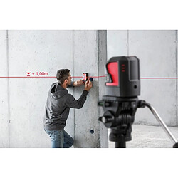 Récepteur laser pour Localiser des lignes laser rouge et vert sur une distance sur 80 m Leica pas cher