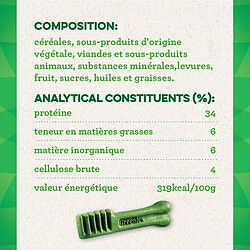 GREENIES Original Petite ? Friandises à mâcher pour petit chien ? 30 sticks pour une bonne hygiène bucco-dentaire ? 6 sachets de 85g