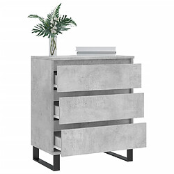 Acheter Maison Chic Buffet,Meuble de Rangement,commode pour salon,Cuisine Gris béton 60x35x70 cm Bois d'ingénierie -MN90485